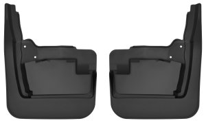 GMC Sierra 1500 Mud Guards - Front - Husky Liners - Custom-Molded - Black - `19-`23